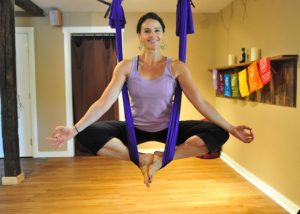 Read more about the article Aerial yoga lands in Chadds Ford