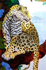 Local artist Robert P. Horan creates display for DMNH