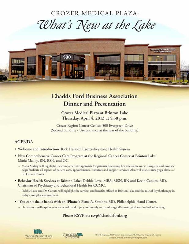 CFBA at Crozer Medical Plaza - Brinton Lake