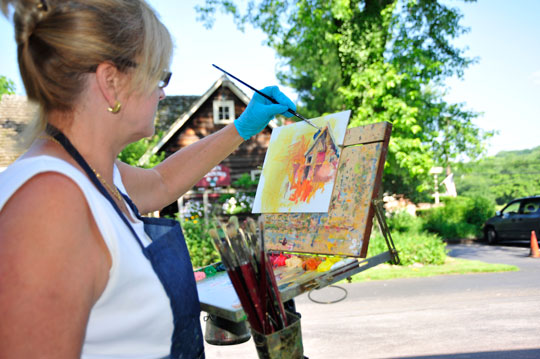 You are currently viewing Sunset Plein Air brings life to Barn Shoppes