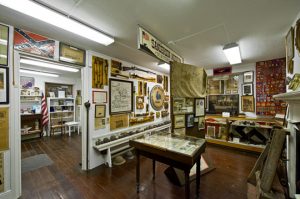 The War Room at the Sanderson Museum.