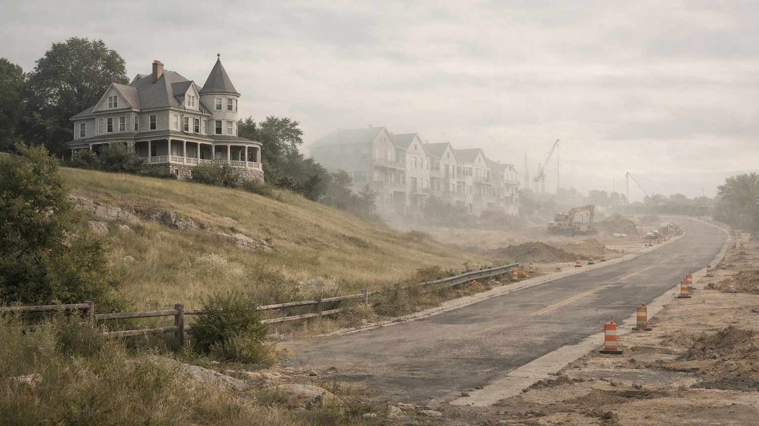 Concord residents weigh preservation of a historic home against plans for new townhouses and road expansion