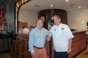 Owner Steve Silverstein, left, with Chef Eric, says the Chadds Ford restaurant should be the prototype for all his NYA Joe's restaurants.