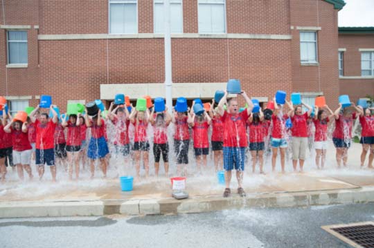 Read more about the article Pocopson doused by ALS challenge