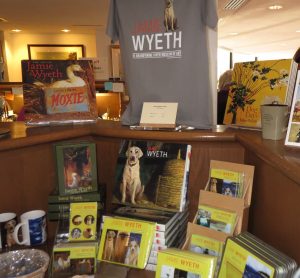 For visitors interested in purchasing a reminder of the exhibit, the museum is offering a host of options from books to t-shirts.