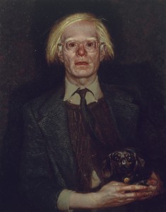 Jamie Wyeth's 1976 "Portrait of Andy Warhol" captures the iconic pop artist's  unconventional qualities.