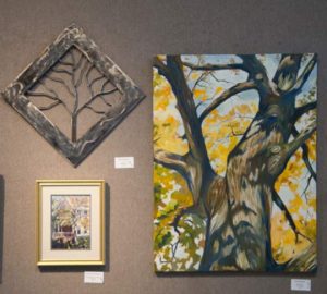Artistic expressions in metal, wood, paint and photography are on display at the Chester County Art Association through Feb. 19. 