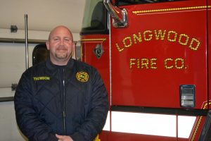 Dave Thomson has been appointed chief engineer of the Longwood Fire Company.