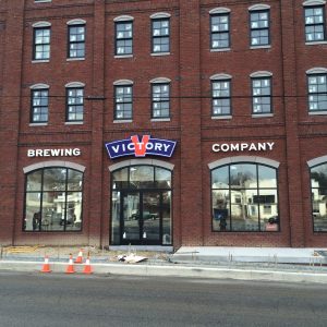 Victory Brewing Company hopes to open its newest brewpub in Kennett Square by the end of April.