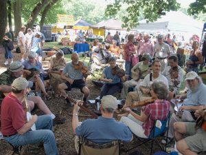 The Old Fiddlers' Picnic attracts a devoted mix of music lovers and musicians each year.