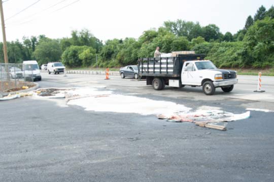 Read more about the article Fuel spill on Route 202