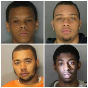 Myers (clockwise from top left), Stevens, Winfield and Woodward
