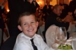 Alex Collins is all smiles after realizing that he's been deceived once again by two Chester County Sheriffs. The 10-year-old was attending an awards dinner for Chester County Sheriff Carolyn 'Bunny' Welsh when Chester County Sheriff Alex Underwood flew in from South Carolina to surprise him.