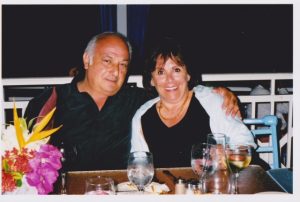 Joe Stumpo is shown in this family photo with his wife, Ricki, during a vacation in St. Thomas.