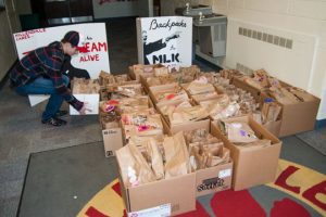 Read more about the article Volunteers warm a cold MLK Day