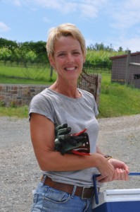 Galer Estate vineyard manager Jan Grimes