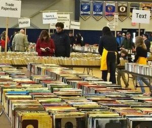 The popular Unionville High Used Book Sale offers a wide array of reading options.