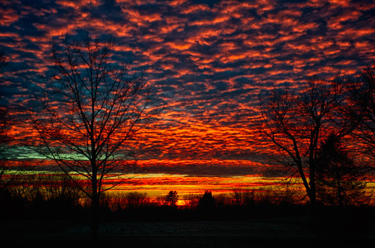 You are currently viewing Photo of the Week: Psychedelic Sunset