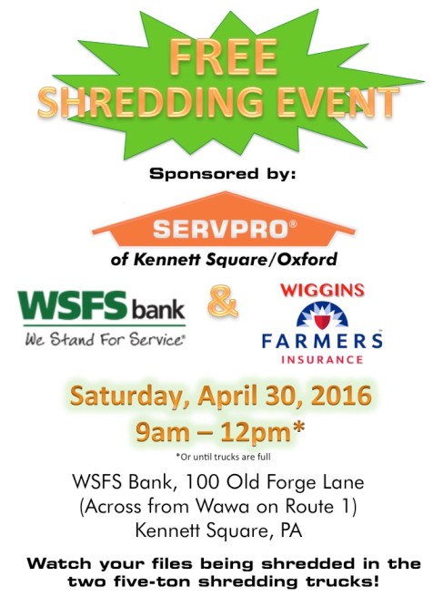Free Shredding Event