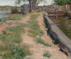'The Tow Path' by is one of the paintings that will be featured in the New Terrains exhibit. 