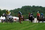 The steeplechase action begins at the 86th Radnor Hunt Races, a fundraiser for the Brandywine Conservancy.
