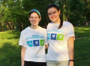 Taylor Kulp (left) and Erin Harten are organizing 