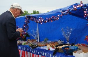 Elaborate patriotic spreads reflect this year's theme 'Picnic with a President.'