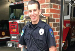 Folcroft Borough Police Officer Chris Dorman has also worked as a volunteer firefighter for a decade.