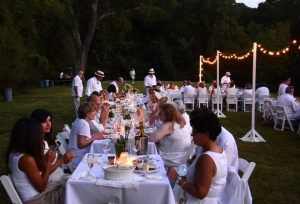 Guests enjoy the 2015 Brandywine in White event.