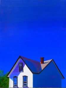 Blue Sky over Marshalton by David Katz