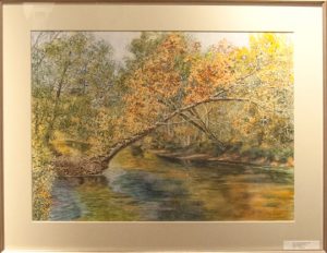 Paul Scarborough's "Fall on the Brandywine" is one of the works on display at The Chadds Ford Gallery.