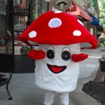 Fun Gus, the Mushroom Festival's mascot, will help kick off the 2016 festival during Friday night's parade.
