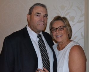 Retired Police Chief Edward A. Zunino is shown with his wife, Lois Zunino.