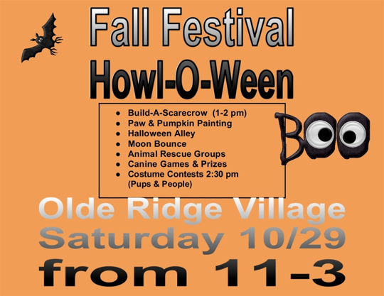Fall Festival Howl-o-Ween - Olde Ridge Village