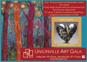 Read more about the article Art Watch: UHS gala and art around towns
