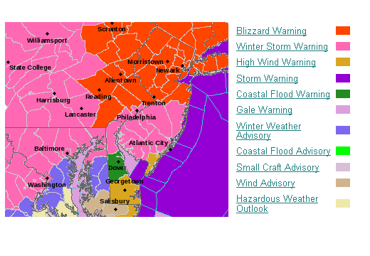 Read more about the article Blizzard warning