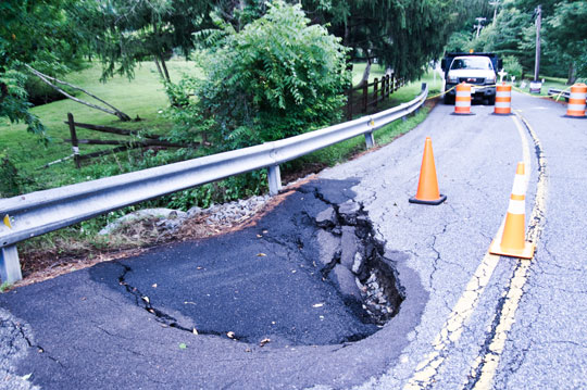 You are currently viewing Failed culvert closes Heyburn Road