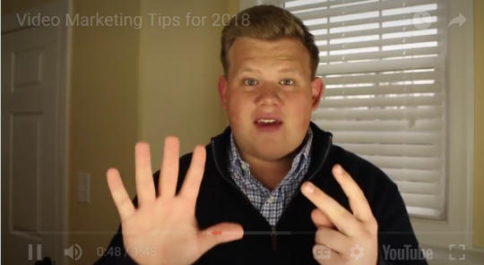 You are currently viewing Video Blog: 5 marketing tips for 2018