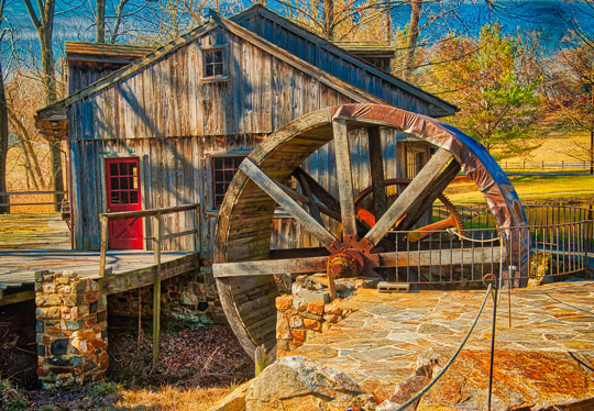 You are currently viewing Photo of the Week: Water Wheel at Stone Barn