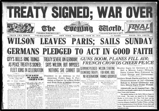 Read more about the article Living History: The end of WWI