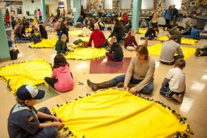 Read more about the article UES makes blankets for MLK Day