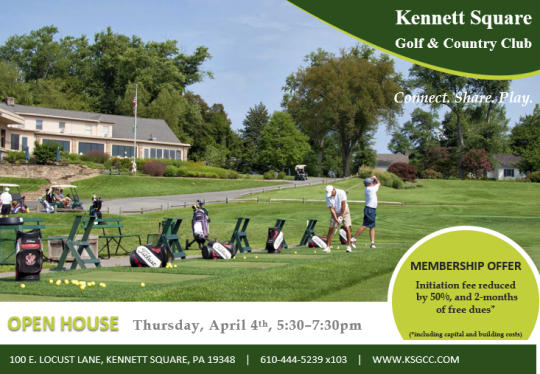 Kennett Square Golf and Country Club Open House