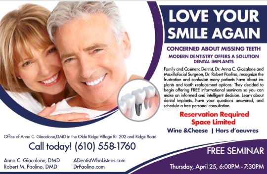 Love Your Smile Again - Free Seminar