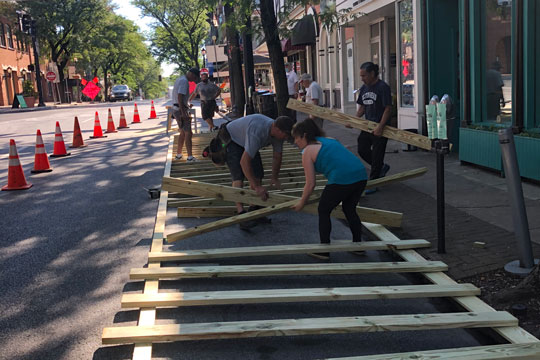 You are currently viewing New ‘parklet’ for dining in Kennett Square