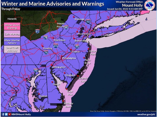 Read more about the article Winter storm advisory