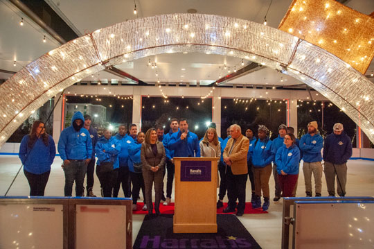 Read more about the article New skating rink at Harrah’s