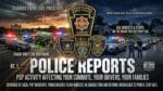 Pennsylvania State Police blotter reports on theft attempts, car crashes, and careless driving citations in local areas
