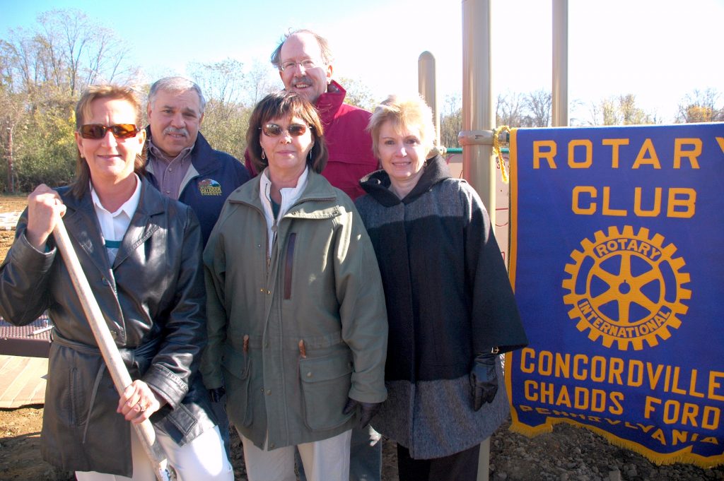 Read more about the article Rotary breaks ground for all-access playground