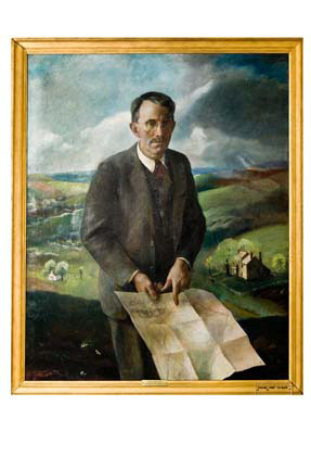 You are currently viewing History Made Personal: Wyeth portrait of Chris Sanderson
