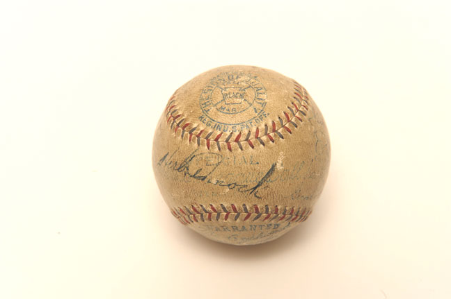 You are currently viewing History Made Personal: Herb Pennock’s baseball